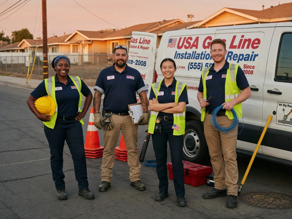 Gas Line Installation company in Hughson, CA
